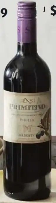 ALDI Sensi 1890 Puglia Primitivo 2021 750ml offer