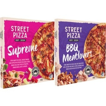 Coles Street Pizza 345g-385g offer