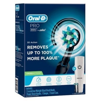 Coles Oral-B Pro 800 Cross Action Electric Toothbrush 1 Pack offer