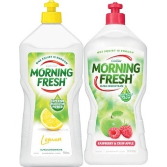 Coles Morning Fresh Dishwashing Liquid 900mL offer