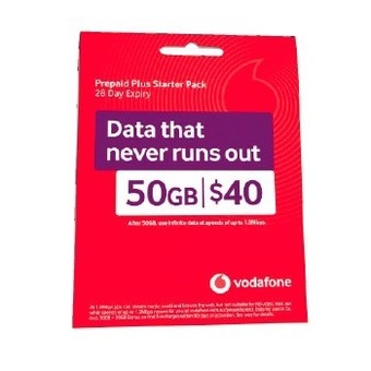 Coles Vodafone $40 Starter Pack offer