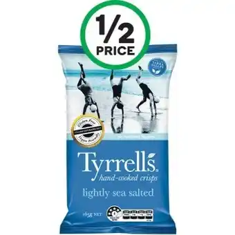 Woolworths Tyrrell’s Chips 165g offer