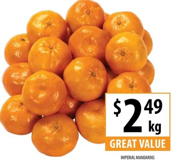 Supabarn Imperial Mandarins offer