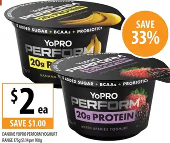 Canone Yopro Perform Yoghurt 175g