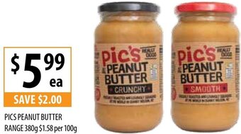 Supabarn Pics Peanut Butter 380g offer