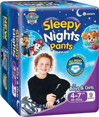 Woolworths Babylove Sleepy Nights Pants Pk 8-12 offer
