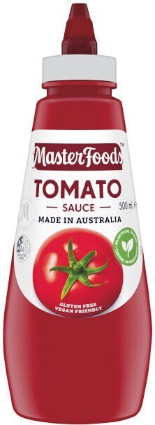 Woolworths MasterFoods Tomato or Barbecue Sauce 475-500ml offer