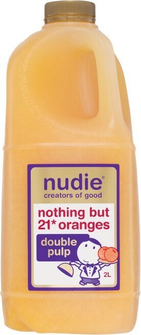 Woolworths Nudie Gold Juice 2 Litre offer
