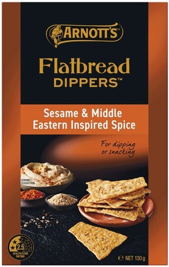 Arnott’s Flatbread Dippers 130g
