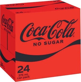 Coles Coca-Cola Soft Drink 24x375mL offer