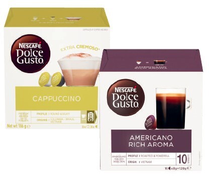 Dolce Gusto Capsules 16 Pack offer at Coles