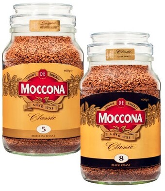 Coles Moccona Freeze Dried Instant Coffee 400g offer