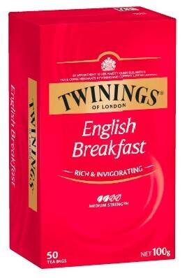 Coles Twinings Tea Bags 40 Pack-50 Pack offer
