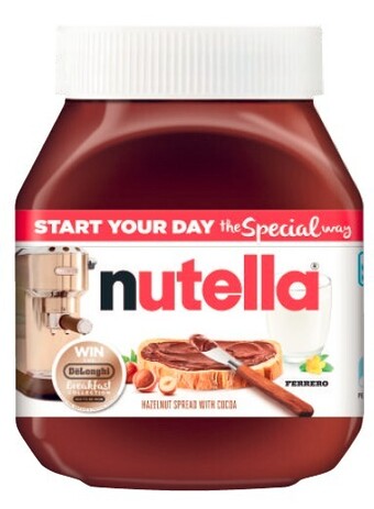 Coles Nutella Chocolate Hazelnut Spread 750g offer
