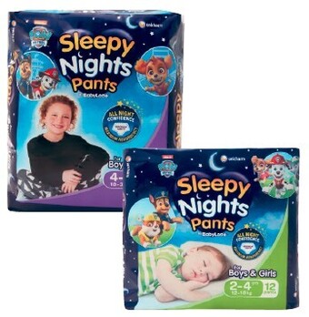 Coles BabyLove Sleepy Nights Pants 8 Pack-12 Pack offer