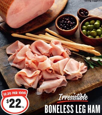 IGA Boneless Leg Ham offer