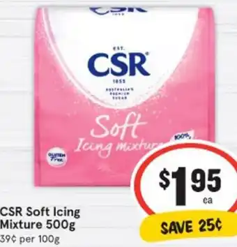 IGA CSR Soft Icing Mixture 500g offer