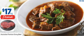 Foodland Australian Premium Gravy Beef offer