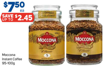 Foodland Moccona Instant Coffee 95-100g offer