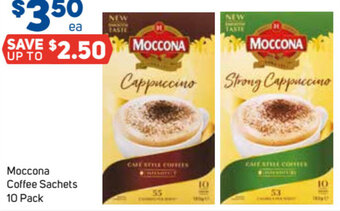 Foodland Moccona Coffee Sachets 10 Pack offer