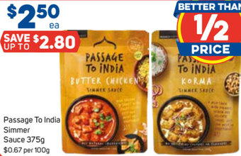 Passage To India Simmer Sauce 375g