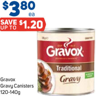 Foodland GRavox Gravy Canisters 120-140g offer