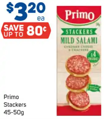 Foodland Primo Stackers 45-50g offer