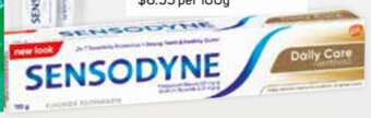 Foodland Sensodyne Daily Care or Whitening Toothpaste 110g offer