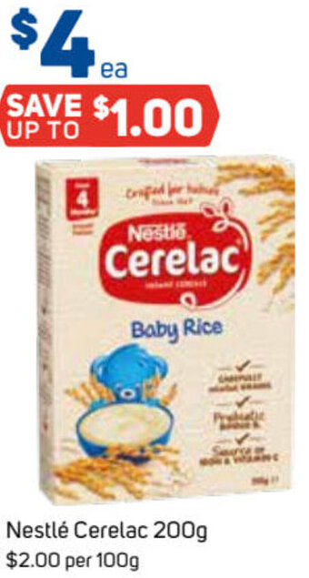 Foodland Nestlé Cerelac 200g offer