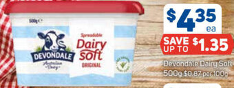 Foodland Devondale Dairy Soft 500g offer