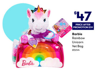 Barbie Rainbow Unicorn Vet Bag