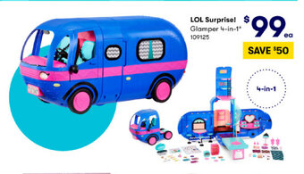 BIG W LOL Surprise! Glamper 4-in-1 offer