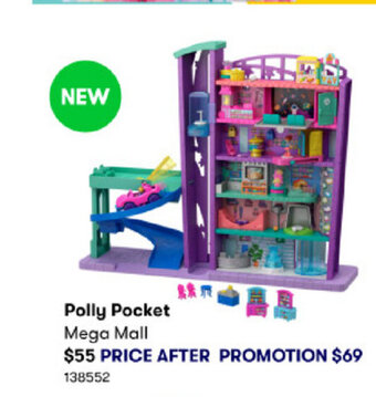 BIG W Polly Pocket Mega Mall offer