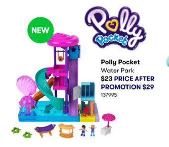 BIG W Polly Pocket Water Park offer