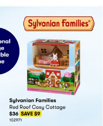 BIG W Sylvanian Families Red Roof Cosy Cottage offer
