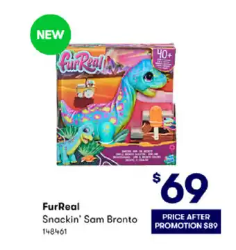 BIG W FurReal Snackin' Sam Bronto offer