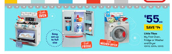BIG W Little Tikes My First Oven, Fridge or Washer and Dryer offer