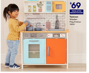 BIG W Teamson Wooden Play Kitchen offer
