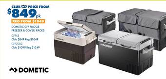 BCF Dometic Cff Fridge Freezer & Cover Packs offer