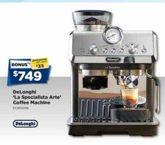 Delonghi 'la Specialista Arte' Coffee Machine