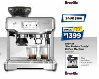 Breville 'the Barista Touch' Coffee Machine
