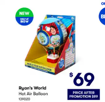 Ryan's World Hot Air Balloon