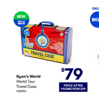 Ryan's World World Tour Travel Case