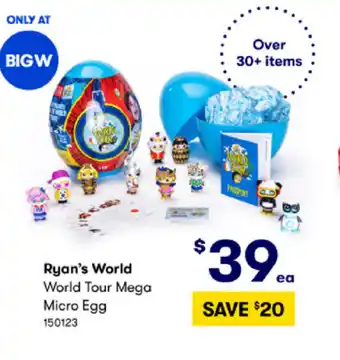 Ryan's world big w online