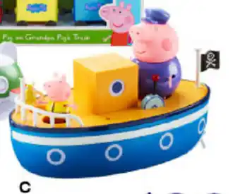BIG W Peppa Pigs Grandpa Pigs Bath Time Boat offer