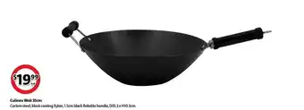 Coles Culinex Wok 35cm offer
