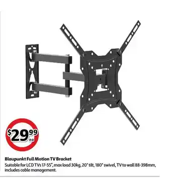 Coles Blaupunkt Full Motion TV Bracket offer