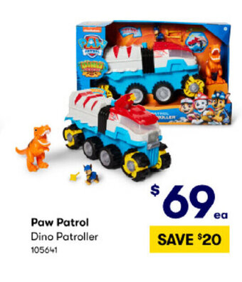 BIG W Paw Patrol Dino Patroller offer