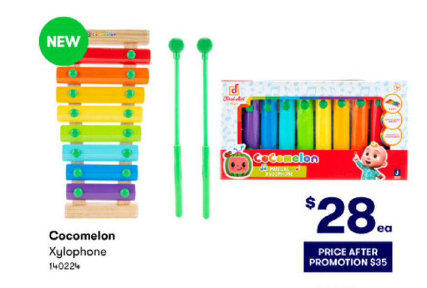 Xylophone offer at BIG W