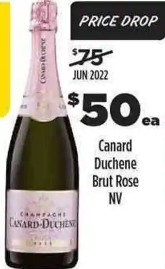 Liquorland Canard Duchene Brut Rose NV offer